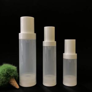 ขวดโลชั่นแบบฝ้า 30/50/100 มล. พลาสติก PP ใส แบบปั๊มสุญญากาศ ขวดบรรจุภัณฑ์เครื่องสำอาง - Product Image 1