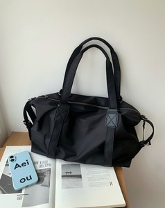 Chic Practical <b>Women</b> Tote <b>Bag</b> 2025 Korean Inspired Large Capacity Waterproof PU Travel <b>Work</b> <b>Bag</b> with Zipper Pocket - Product Image 4
