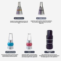 Machine de lavage des sourcils non invasive Pico, en alliage de chrome, technologie de pointe, sans ajout d'eau, haute puissance, pour l'élimination des taches de rousseur et le détatouage