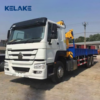 Grue montée sur camion de 5 tonnes à vendre