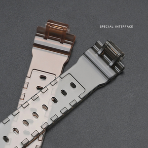 Étui de protection pour montre Lionorm, bracelet pour <span class=keywords><strong>Casio</strong></span> <span class=keywords><strong>G</strong></span> <span class=keywords><strong>Shock</strong></span> <span class=keywords><strong>DW</strong></span>-<span class=keywords><strong>5600</strong></span> <span class=keywords><strong>DW</strong></span>-5000 GW-M5610, bracelet de montre en caoutchouc transparent TPU - Product Image 3