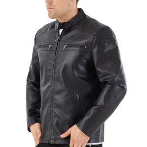 Chaqueta de cuero de alta calidad de nuevo estilo para hombre 2025 nueva llegada último diseño precio bajo chaquetas de cuero para hombre - Product Image 3