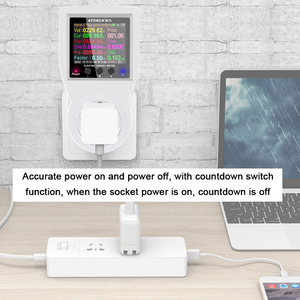 Wattmètre numérique intelligent WIFI/ 220V AC, <span class=keywords><strong>compteur</strong></span> de <span class=keywords><strong>consommation</strong></span> d'énergie, <span class=keywords><strong>compteur</strong></span> de puissance, <span class=keywords><strong>compteur</strong></span> d'électricité - Product Image 5