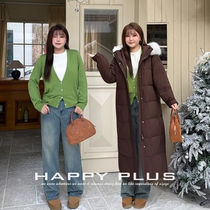 Abrigo de plumón para mujer Runqi con capucha de piel desmontable, chaqueta larga marrón de invierno, talla grande, color sólido, ropa exterior cálida para clima frío. - Product Image 3