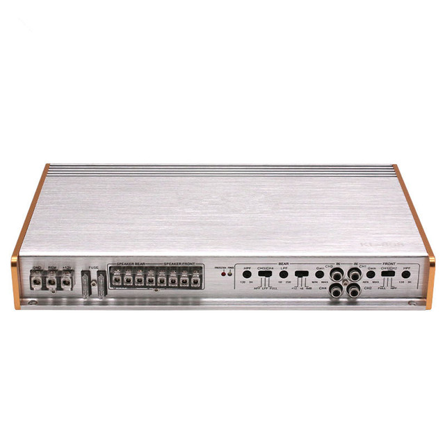 Hanson OP-D KL-808 Class D 4-Channel 400W 12V Car Amplifier 4ohms Build 16 Years Customization