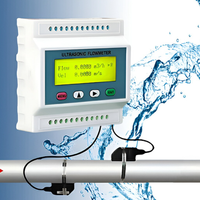 Medidor de Flujo Ultrasónico Modular Digital TDS-100M, Transductor Opcional, Rango de Medición DN15-6000mm, Probador de Velocidad del Agua