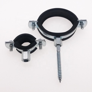 M8 + M10 treo Ống kẹp ống kim loại hỗ trợ đục lỗ ống cao su kẹp - Product Image 1