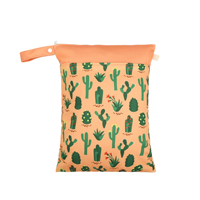 Sac étanche réutilisable pour articles humides et secs, sac à couches en tissu lavable à double fermeture éclair, sac de voyage pour maillot de bain et articles de plage