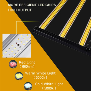 Đèn LED trồng cây Samsung LM281B LM301H Evo Full Spectrum 720W chuyên dụng cho cây trồng, công nghiệp, đạt chuẩn IP65, ứng dụng ra hoa, có thể điều chỉnh độ sáng, tích hợp tia UV - Product Image 3