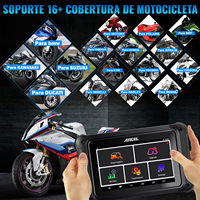 ANCEL MT700 PRO Scanner OBD2 pour moto, outil de diagnostic complet du système pour Harley, BMW, Ducati, KTM, Triumph avec plus de 36 fonctions de réinitialisation