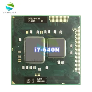 Cho Intel Core I7-640M I7 640M Slbtn 2.8 GHz Dual-Core Quad-Core Chủ Đề CPU Bộ Vi Xử Lý 4W 35W Ổ Cắm G1/RPGA988A