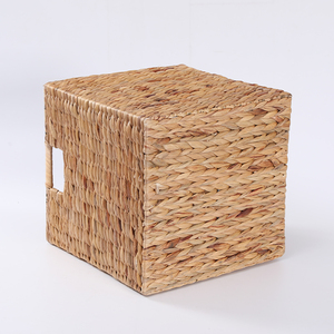 Panier <span class=keywords><strong>en</strong></span> <span class=keywords><strong>osier</strong></span>, cubes de rangement pour jouets, livres, vêtements (lot de 3) - Product Image 6