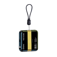 Batterie externe portable MIABOO P306 PD22.5W grande capacité 10000mAh deux-en-un avec sorties USB Type-C et chargeur de ceinture détachable pour mobile