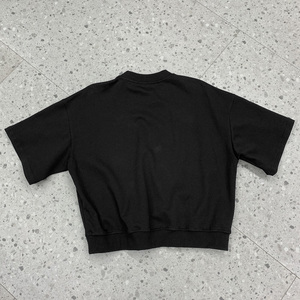 เสื้อยืดคอกลมทรงหลวมสไตล์สตรีทแวร์ดีไซน์ใหม่สำหรับผู้ชาย ผ้าคอตตอน 100% หนานุ่ม พิมพ์ลายได้ตามต้องการ เสื้อยืดโอเวอร์ไซส์เรียบง่ายสำหรับผู้ชาย - Product Image 3