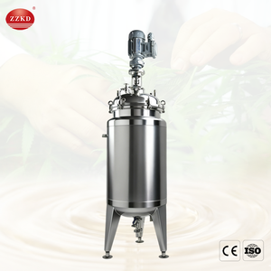 Reactor de Mezcla de Acero Inoxidable Zzkd de 60L, Reactor de Emulsión de Acero Inoxidable, Reactor de Evaporación de Acero Inoxidable con Certificación CE - Product Image 1