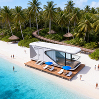 Maison-capsule Volferda, hôtel-capsule, lit, nouvelles maisons préfabriquées de luxe 2025 pour les voyages