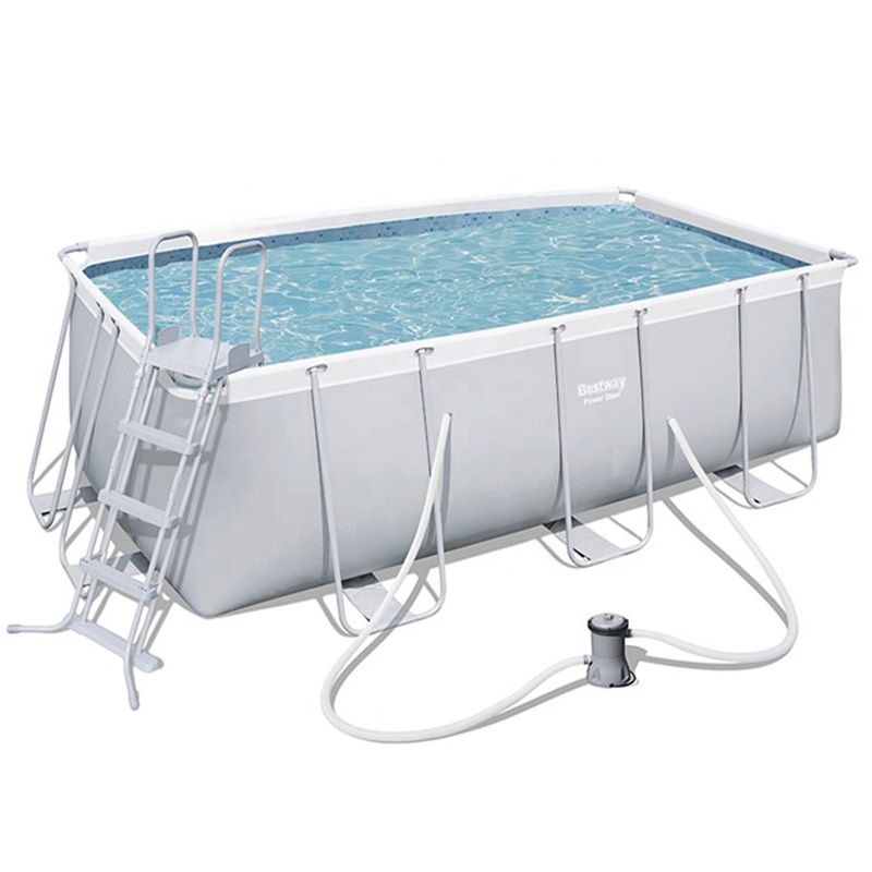 Bestway 56456 Rectangular Steel Frame Swimming