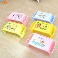 Table d'appoint compacte multifonctionnelle en plastique PC écologique pour enfants, idéale pour l'apprentissage, couleurs assorties, vente en gros depuis Yiwu