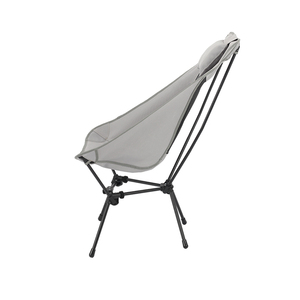 Custom Logo Outdoor 7075 Aluminum Alloy Compact Portable High Back Foldable Moon Chair <b>Camping</b> Ultralight Chair for <b>Hiking</b> - Product Image 6