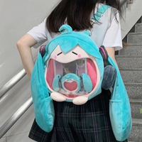 Personnage de dessin animé Anime Girls Sacs à dos en peluche Soft Wholesale Ita-Bag Style Cute and Fun