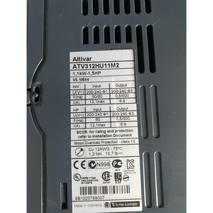 ไดรฟ์ปรับความเร็วรอบ Schneider ATV312HU11M2 Altivar ATV312 1.1 กิโลวัตต์ 2.4 กิโลโวลต์แอมแปร์ 74 วัตต์ 200-240 โวลต์ 1 เฟส - Product Image 1