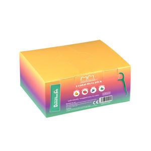 Nouveau produit pour le commerce électronique transfrontalier : 100 cure-dents dentaires à la menthe, emballés individuellement, cure-dents à crochet, vente en gros - Product Image 2