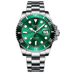 Montre mécanique exclusive pour homme personnalisée, résistante à l'eau, mouvement Miyota, cadran à aiguilles, couronne - Product Image 2