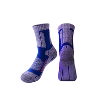 Chaussettes de Ski chauffantes en laine mérinos, chaussons de couleur, moulants, nouveau Type, offre spéciale,