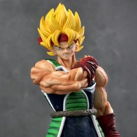 Figura de Anime de 24 cm de Dragon Ball Z, Burdock con Dos Cabezas, Figura de PVC, Estatua de Plástico, Modelo de Juguete, Figuras, Muñeca