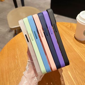 Funda de acrílico <span class=keywords><strong>transparente</strong></span> para teléfono móvil <span class=keywords><strong>iphone</strong></span>, <span class=keywords><strong>carcasa</strong></span> trasera de color caramelo para <span class=keywords><strong>iphone</strong></span> 11 12 13 14 Pro Max X XS Max XR 14 Plus <span class=keywords><strong>SE</strong></span> <span class=keywords><strong>2020</strong></span> - Product Image 2