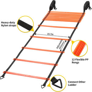 Entraînement de joueur de football Équipement de fitness polyvalent Sac de transport Équipement d'entraînement d'agilité Échelle de vitesse Échelle d'entraînement - Product Image 3