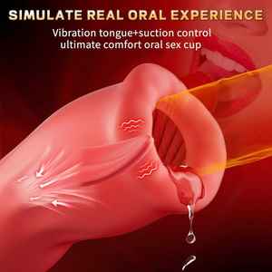 Sextoy für Erwachsene für Paare, Masturbator für Männer, Penistrainer-Vibrator mit 9 Vibrations- & 3 Saugmodi, Pocket <span class=keywords><strong>Pussy</strong></span>, Penispumpe, Stroker - Product Image 5