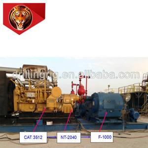 Venezuela zj40dbs קידוח nt2040 תיבת הילוכים f1000 משאבת בוץ דיזל עם חתול מנוע - Product Image 2