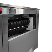 Machine à diviser et à arrondir la pâte automatique commerciale MTJ-65A avec moteur, en acier inoxydable, haute capacité