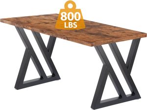 Pieds de table industriels modernes en métal, pieds de bureau, base en fonte, soudés, en <span class=keywords><strong>fer</strong></span> <span class=keywords><strong>forgé</strong></span>, pour table basse et banc - Product Image 5