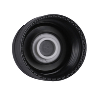 Bouchon de Valve en Silicone noir anti-déversement 24/410, couvercle en plastique Pp, bouchon de Valve en Silicone