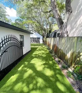 Césped Artificial Sintético, Alfombra Verde Natural para Jardín, Uso en Exteriores, Alta Simulación, Tacto Natural - Product Image 4