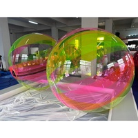 Ballon Gonflable Commercial de Marche sur l'Eau 1,5-2m en TPU/PVC, Capacité 250kg, Fermeture Éclair TIZIP Allemande, Vente en Gros Usine pour l'Extérieur