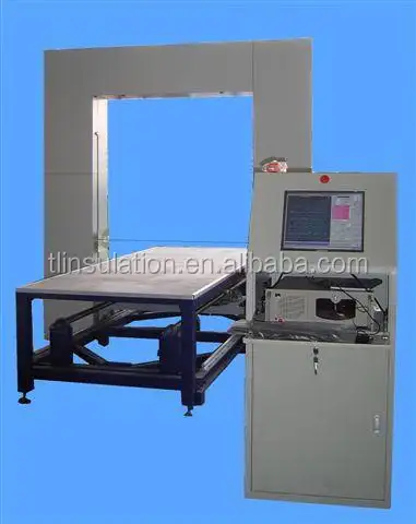 Máquina de corte de espuma cnc, espuma fenólica/pir/vidro de espuma