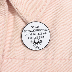 Broches en émail féministes pour femmes et filles, motif « Je suis trop maladroite pour être entourée de masculinité fragile », badges de revers en métal, bijoux cadeaux - Product Image 4