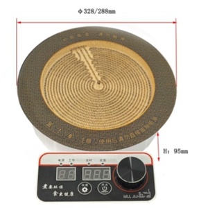 Table de cuisson à <span class=keywords><strong>induction</strong></span> de qualité commerciale 3500W avec affichage numérique et commande par bouton pour les entreprises de restauration - Product Image 1