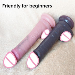 Venta al por Mayor de Dildos de Silicona con Duplicación 1-1, Realistas y con Ventosa Fuerte para Masturbación Femenina - Product Image 4