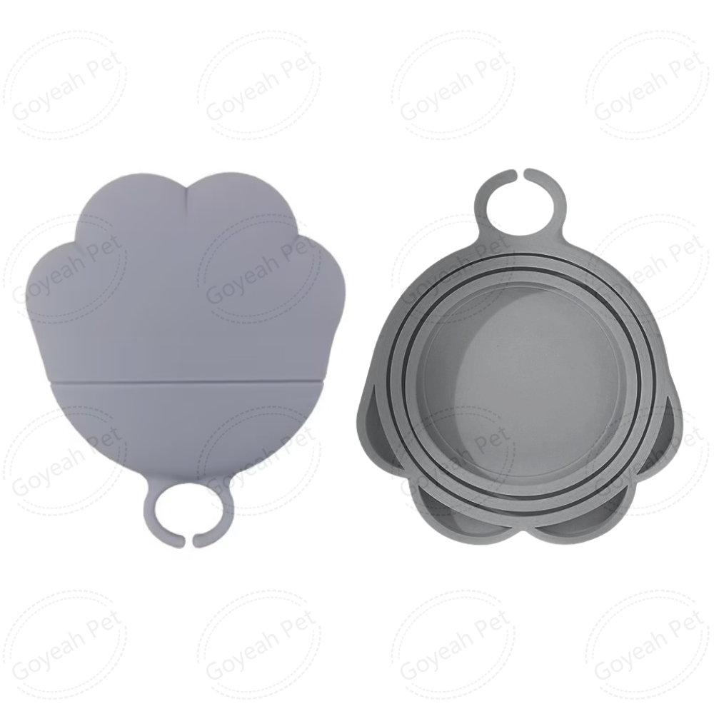 Pet Can Lid: 12*9.5cm (Grey)
