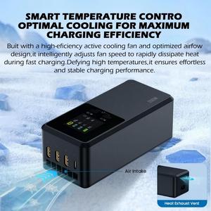 Hub de charge parallèle 200W <span class=keywords><strong>EVO</strong></span> Max/<span class=keywords><strong>II</strong></span> Série Entreprise Chargeur rapide de batterie pour drone Autel <span class=keywords><strong>EVO</strong></span> Max 4T/4N/<span class=keywords><strong>II</strong></span> Entreprise/<span class=keywords><strong>II</strong></span> RTK - Product Image 4