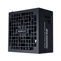 Alimentation électrique de bureau Lian Li RS1000G 90 rotative avec fente AC ATX3.1, 80+ Gold, entièrement modulaire, double côté, fente 24 broches, en stock