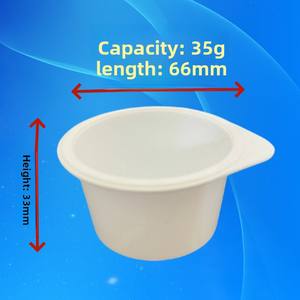 Taza redonda de PP desechable resistente <span class=keywords><strong>a</strong></span> altas temperaturas con revestimiento UV para dulces, ensalada, gelatina, salsa, Chile, pastel asado, almacenamiento de leche - Product Image 2