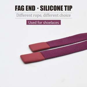 Custom Polyester Sweatpants Pants Clothes Clothing Garments Hoodie <b>Elastic</b> Silicone Plastic Tips Flat Draw <b>Cord</b> Rope Drawcord - Product Image 3