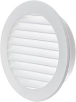 Grille d'aération en plastique marron de 6 pouces avec protection contre les insectes