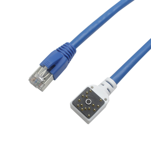 Câble Ethernet Cat6 UTP CAT 6 RJ45 <span class=keywords><strong>vers</strong></span> pogo pin 15 broches <span class=keywords><strong>cordon</strong></span> de raccordement pour ordinateur portable routeur RJ45 aimant câble réseau - Product Image 3