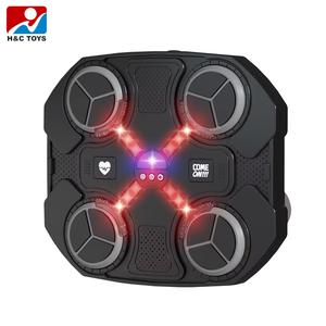 Machine de <span class=keywords><strong>boxe</strong></span> d'entraînement intelligente, jouet pour enfants, cible de frappe <span class=keywords><strong>murale</strong></span>, fabriquée en plastique durable pour la remise en forme, basée sur la musique - Product Image 2